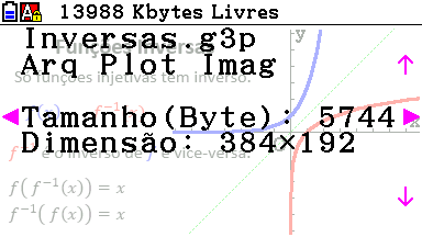 Ecrâ de informações de ficheiro